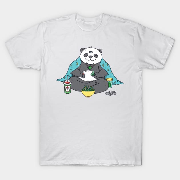Meditating Panda T-Shirt by MedicalPandas